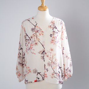 H&M Cherry Blossom Print Blouse - Effortless Elegance for Every Occasion